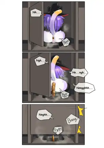 [Uno Usaya] Waiting in Line While Holding her Poop Fhentai - Page 3