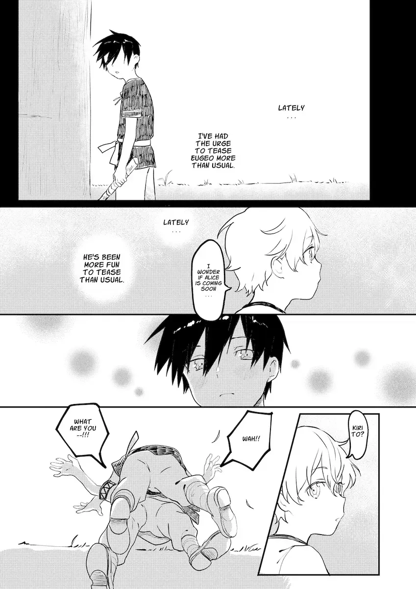 Bomhat Kirito x Eugeo Fhentai - Page 14