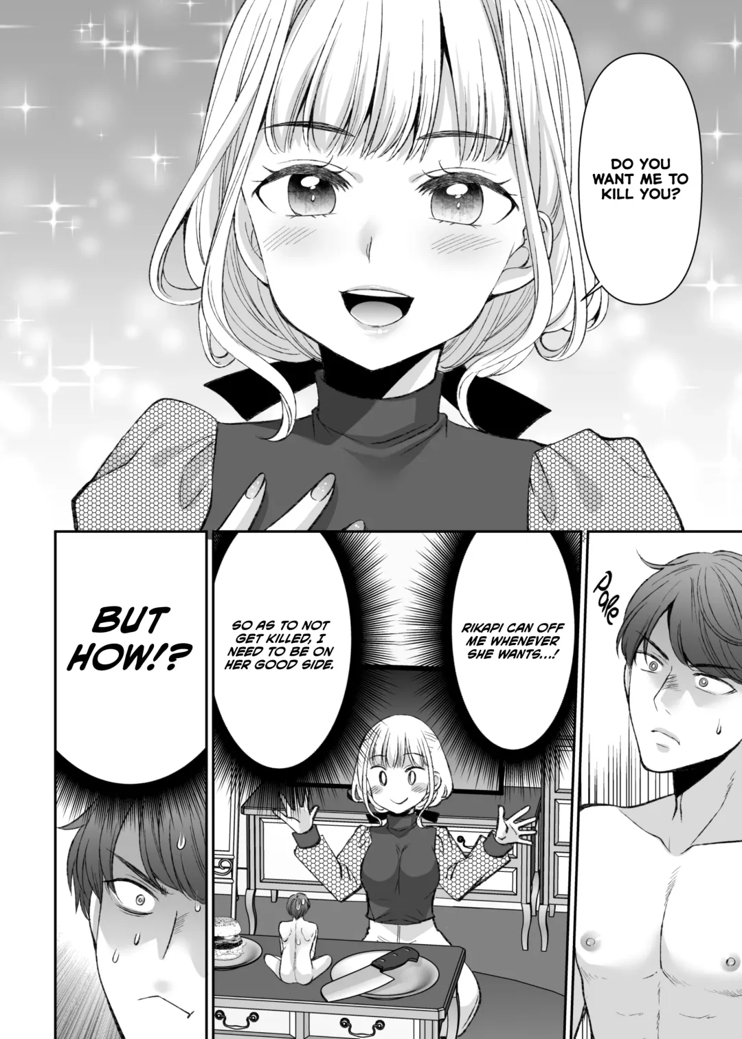 [Sakura Hanatsumi] Ningyou Size no Himo Kareshi ni wa Jiyuu ga Nai | The doll-sized kept boyfriend has no freedom Fhentai - Page 32