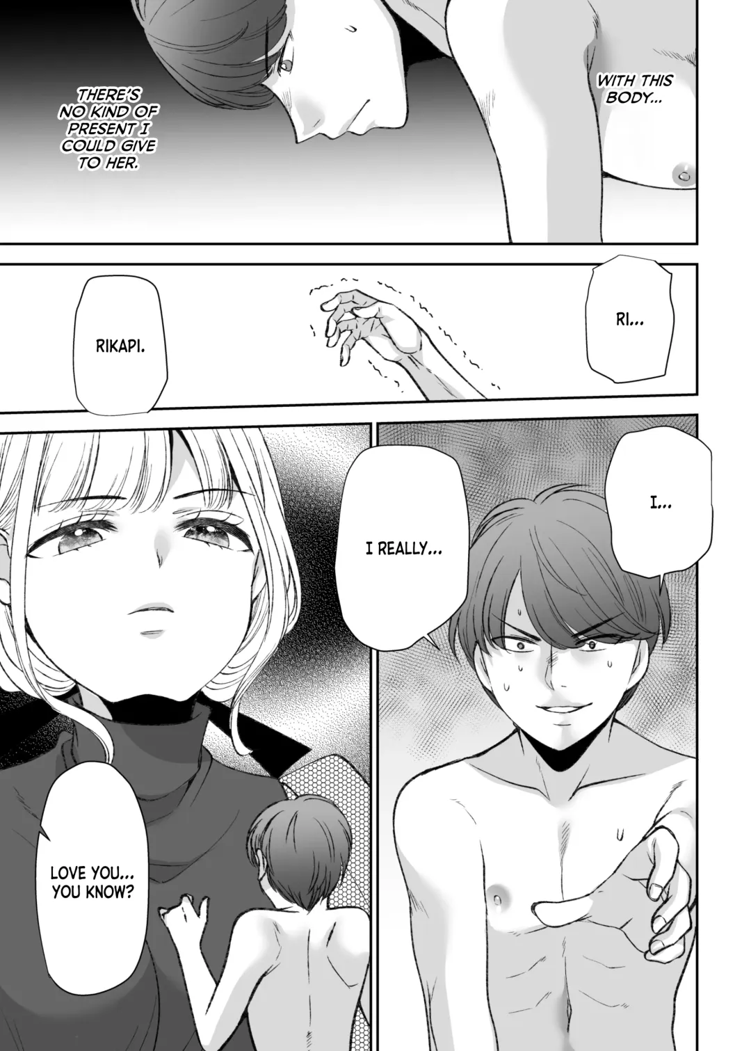 [Sakura Hanatsumi] Ningyou Size no Himo Kareshi ni wa Jiyuu ga Nai | The doll-sized kept boyfriend has no freedom Fhentai - Page 33