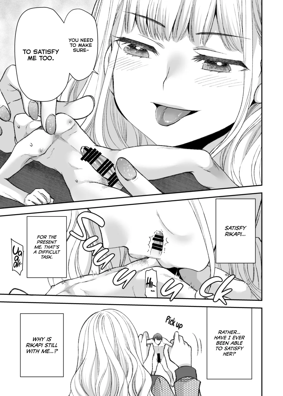 [Sakura Hanatsumi] Ningyou Size no Himo Kareshi ni wa Jiyuu ga Nai | The doll-sized kept boyfriend has no freedom Fhentai - Page 35