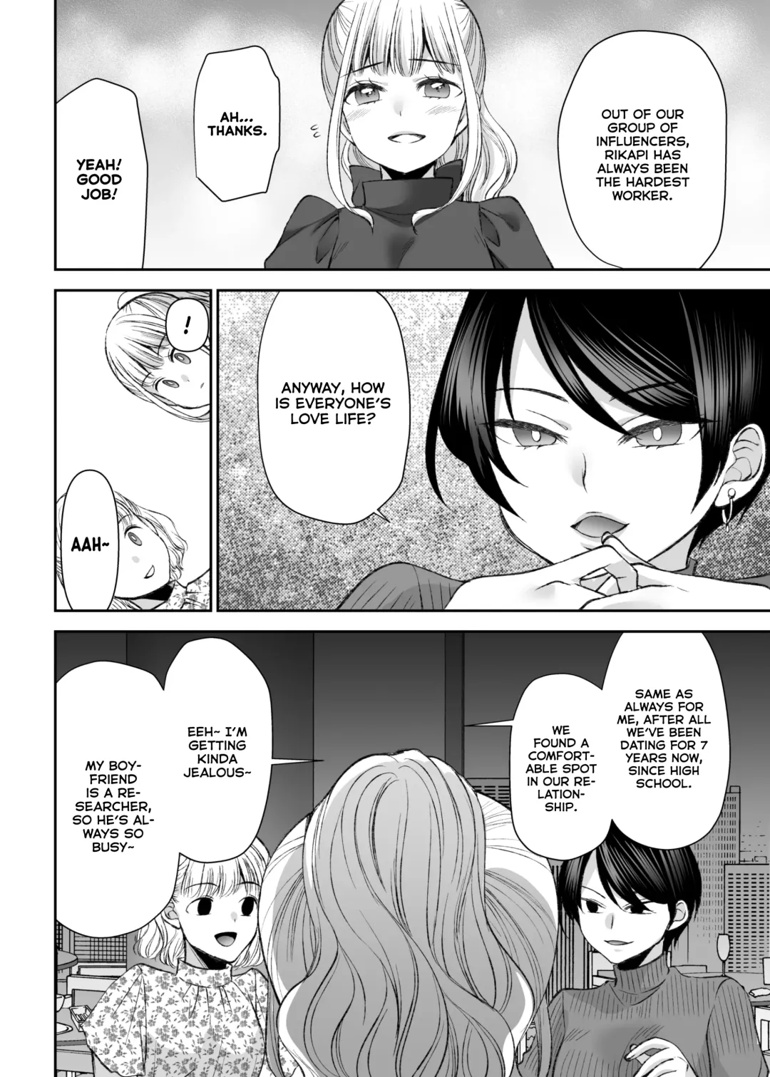 [Sakura Hanatsumi] Ningyou Size no Himo Kareshi ni wa Jiyuu ga Nai | The doll-sized kept boyfriend has no freedom Fhentai - Page 46