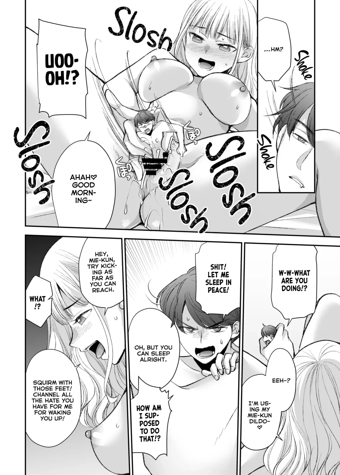 [Sakura Hanatsumi] Ningyou Size no Himo Kareshi ni wa Jiyuu ga Nai | The doll-sized kept boyfriend has no freedom Fhentai - Page 52