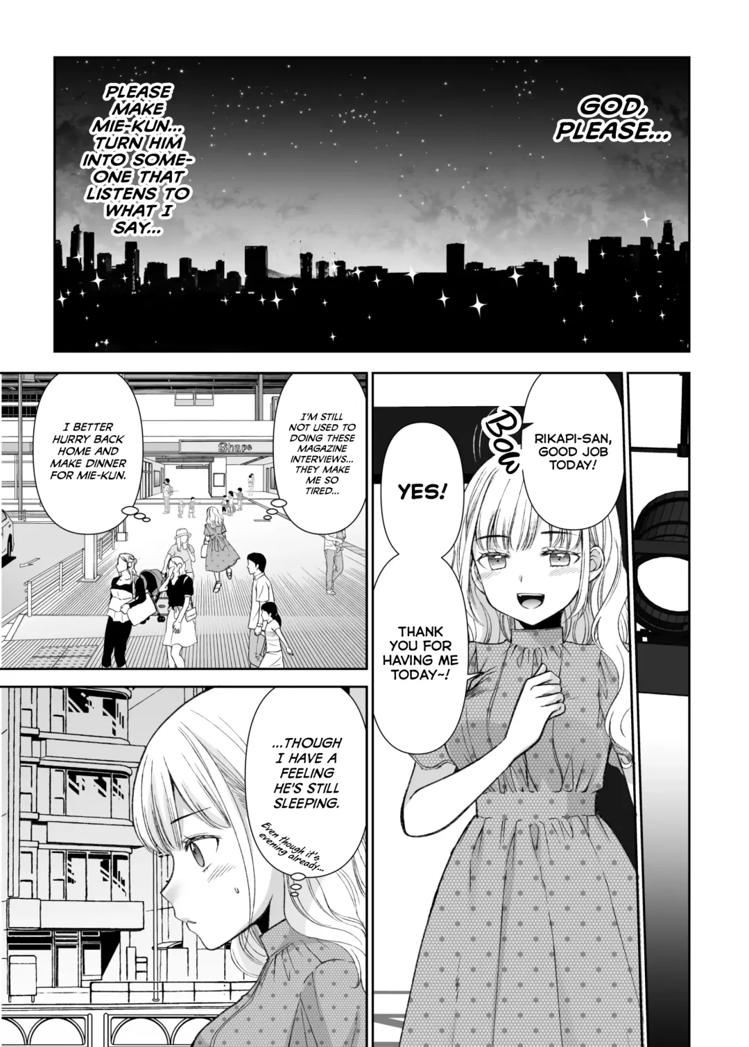 [Sakura Hanatsumi] Ningyou Size no Himo Kareshi ni wa Jiyuu ga Nai | The doll-sized kept boyfriend has no freedom Fhentai - Page 7