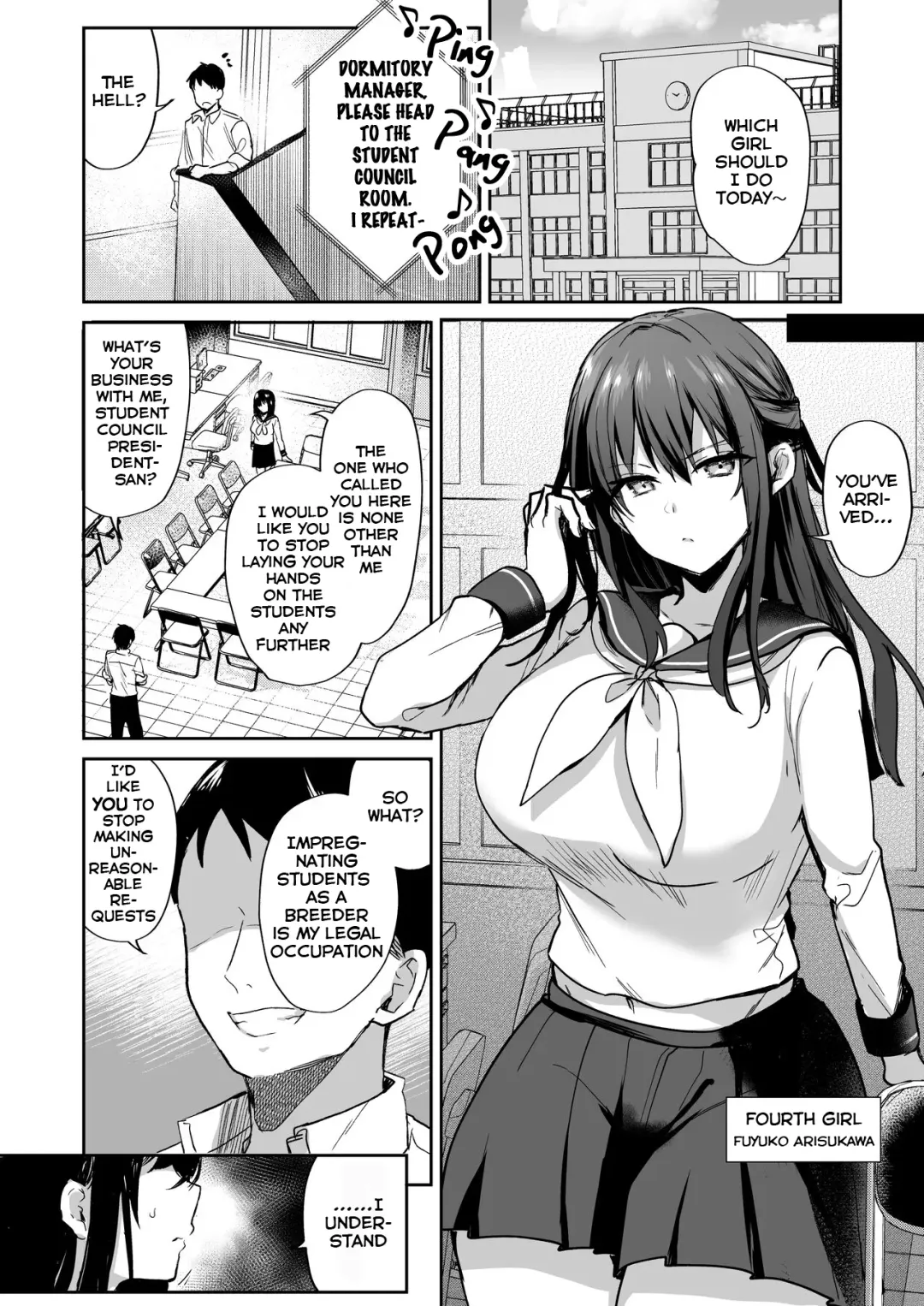 [Piro Mayu] Tanetsuke Nikki ~Gakuen Hen~ | Breeding Diary Fhentai - Page 34