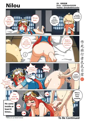 Make Die Traveler Lewd Daily Fhentai - Page 11