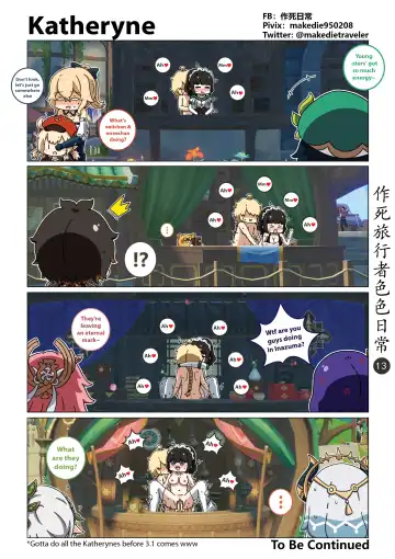 Make Die Traveler Lewd Daily Fhentai - Page 13