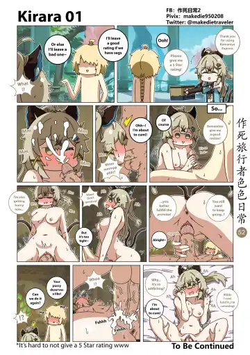Make Die Traveler Lewd Daily Fhentai - Page 52