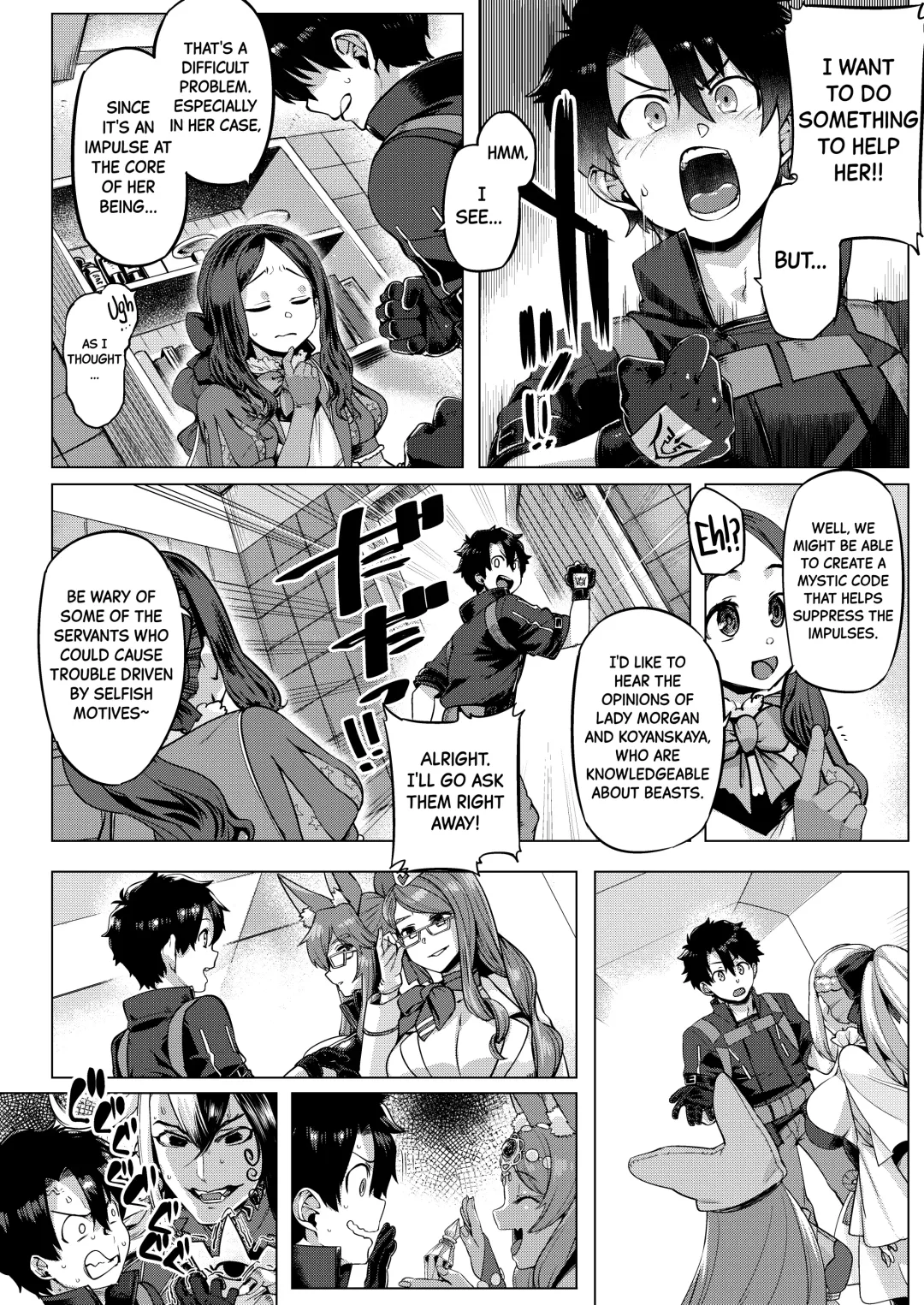 [Tabigarasu] Tokumori bage Donburi | Extra-Large Bage Bowl Fhentai - Page 5