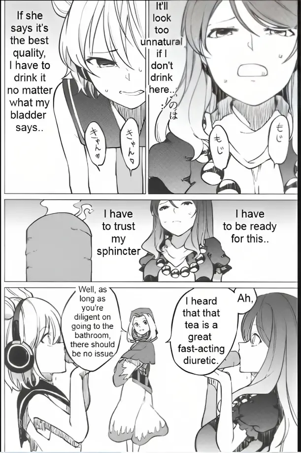 [Kurutsuki] Toilet ni ikitai! Hijiri desu ga | I want to go to the bathroom! Byakuren version Fhentai - Page 9