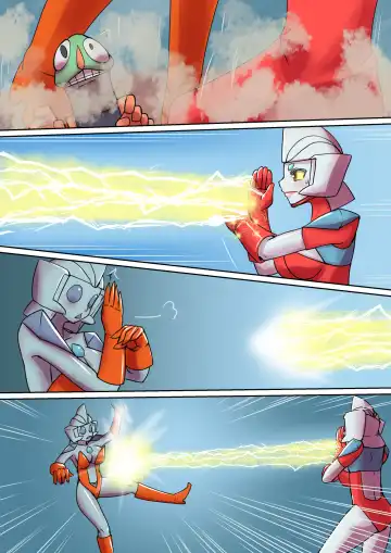 Tokusatsu Heroine Series - Rusty Comet Ch. 5 "Rusty Comet VS Rusty Comet" Fhentai - Page 10