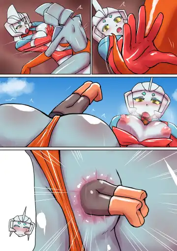 Tokusatsu Heroine Series - Rusty Comet Ch. 5 "Rusty Comet VS Rusty Comet" Fhentai - Page 38
