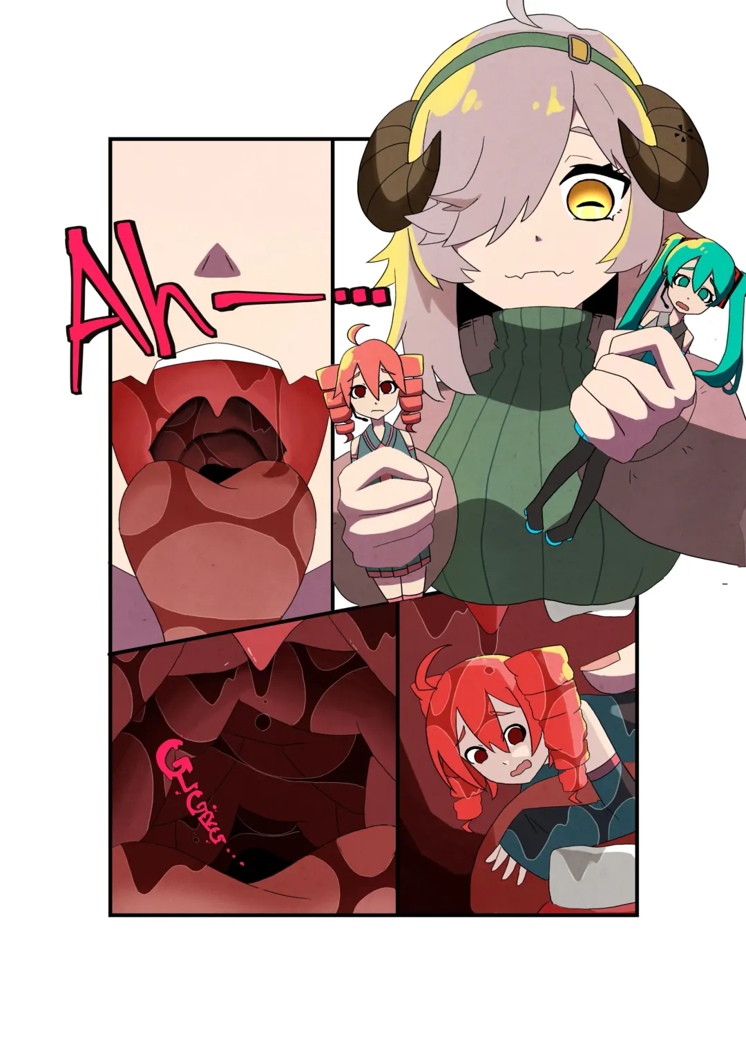 [Mico] Lazy sheep vore Fhentai - Page 1