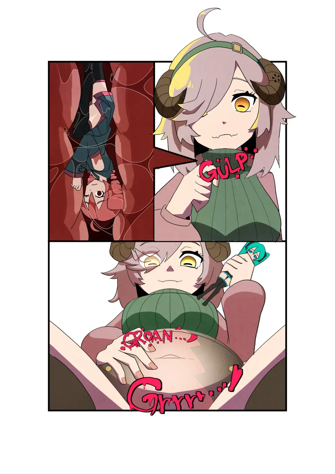 [Mico] Lazy sheep vore Fhentai - Page 2