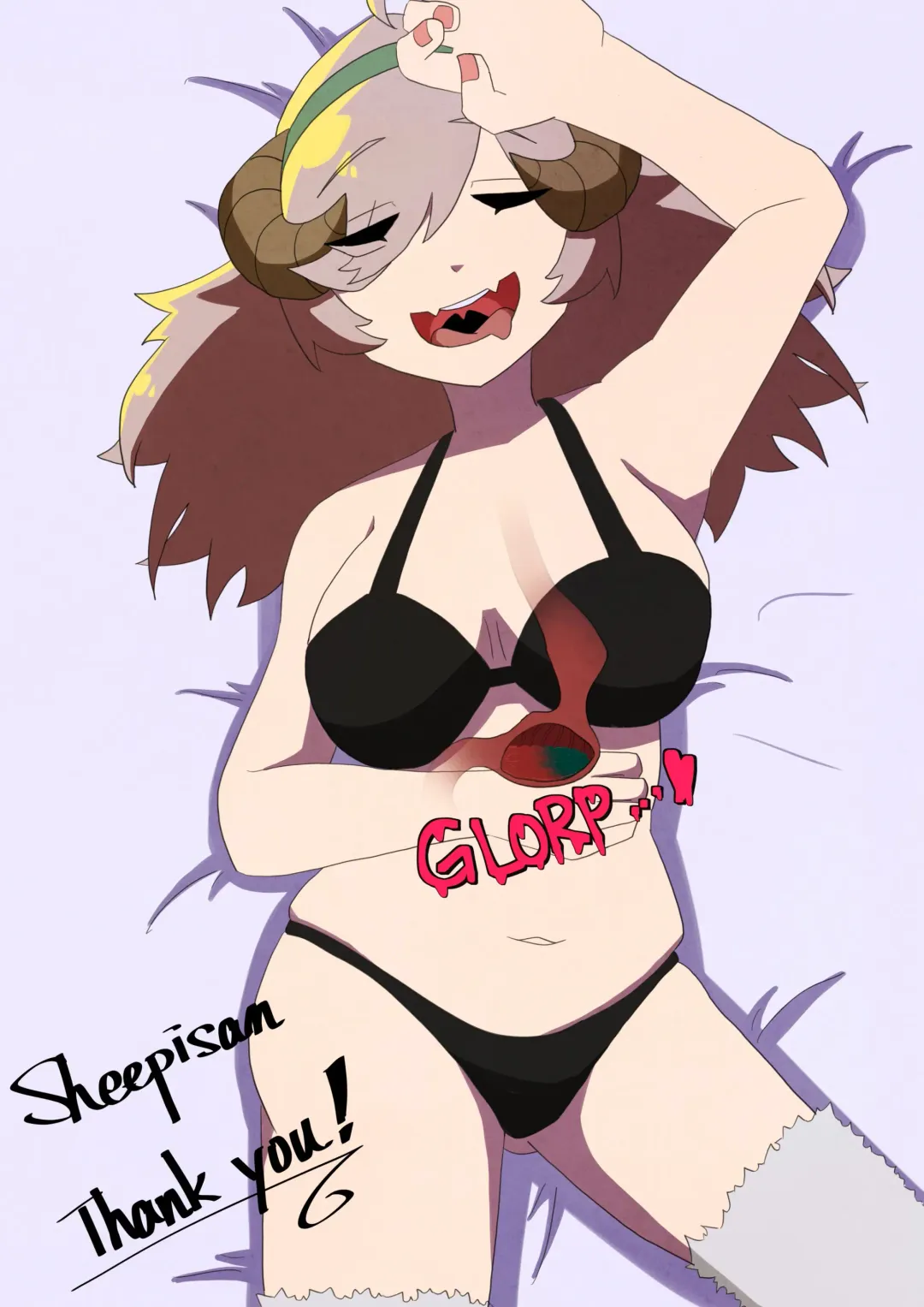 [Mico] Lazy sheep vore Fhentai - Page 4