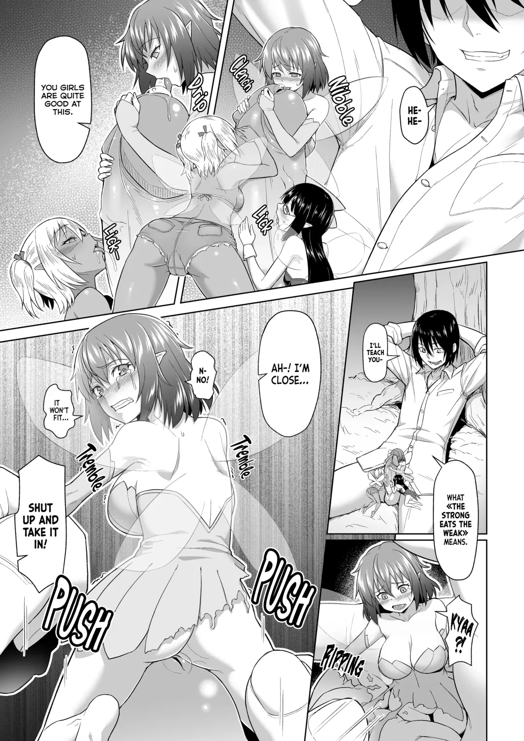 [Butte] Jaku Niku Kyoushoku | The Strong Eats the Weak (decensored) Fhentai - Page 1