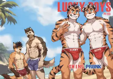 [Kumak] Lucky Boys - Twins Prank (uncensored) - Fhentai