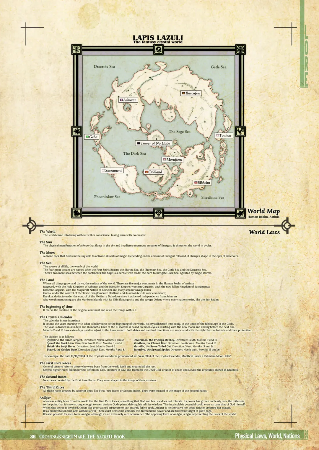 CrossinG KnighTMarE - The Sacred Book (decensored) Fhentai - Page 35