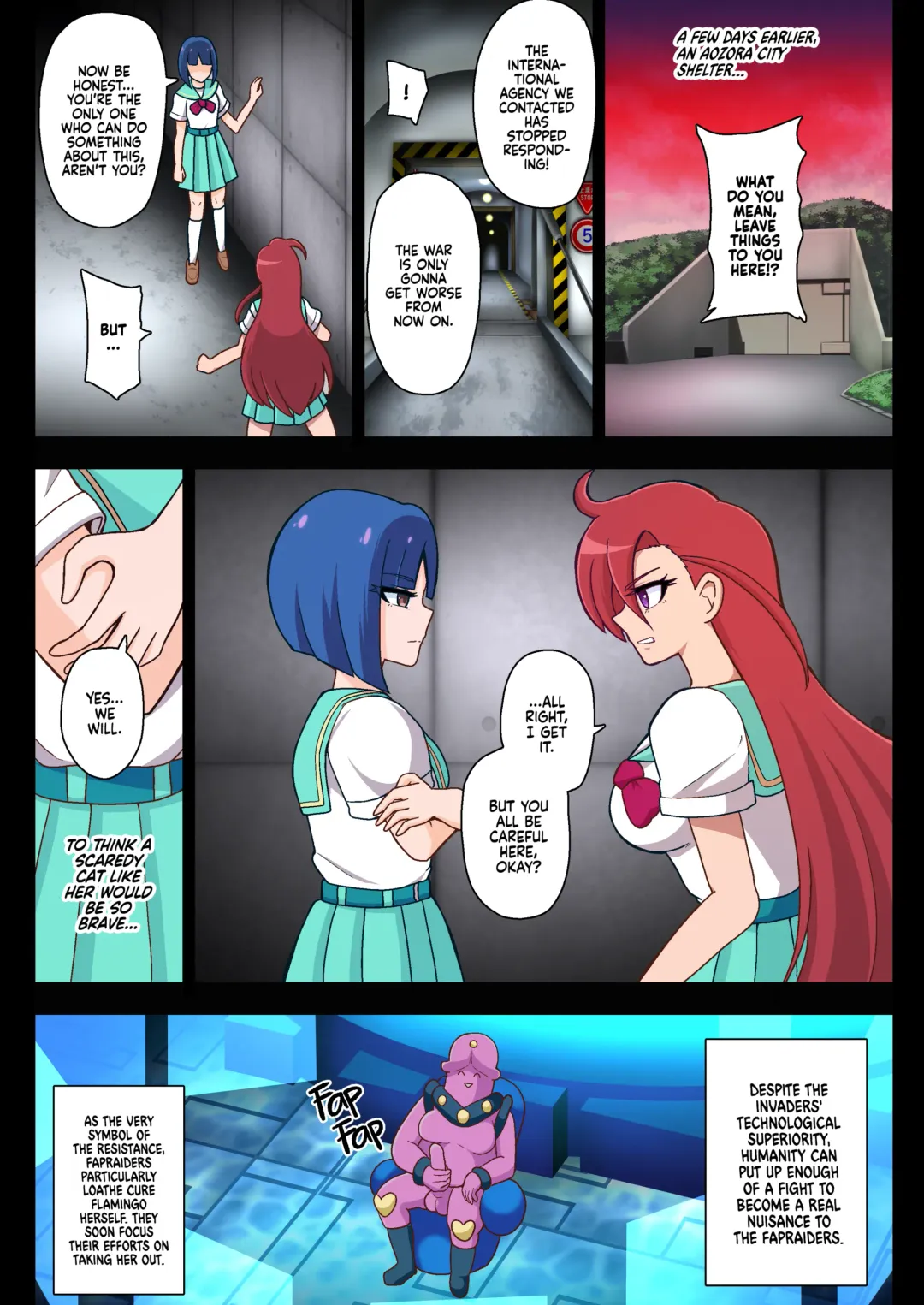 [Akuochisukii Sensei] Flamingo's Last Stand (decensored) Fhentai - Page 3