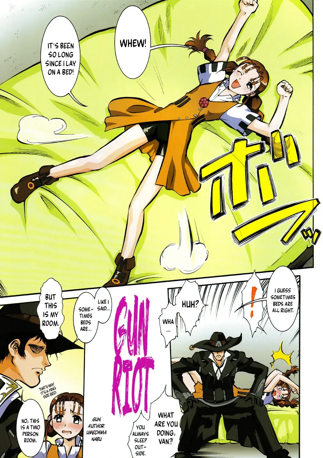 [Umedama Nabu] Gan Soudou | Gun Riot Fhentai - Page 1