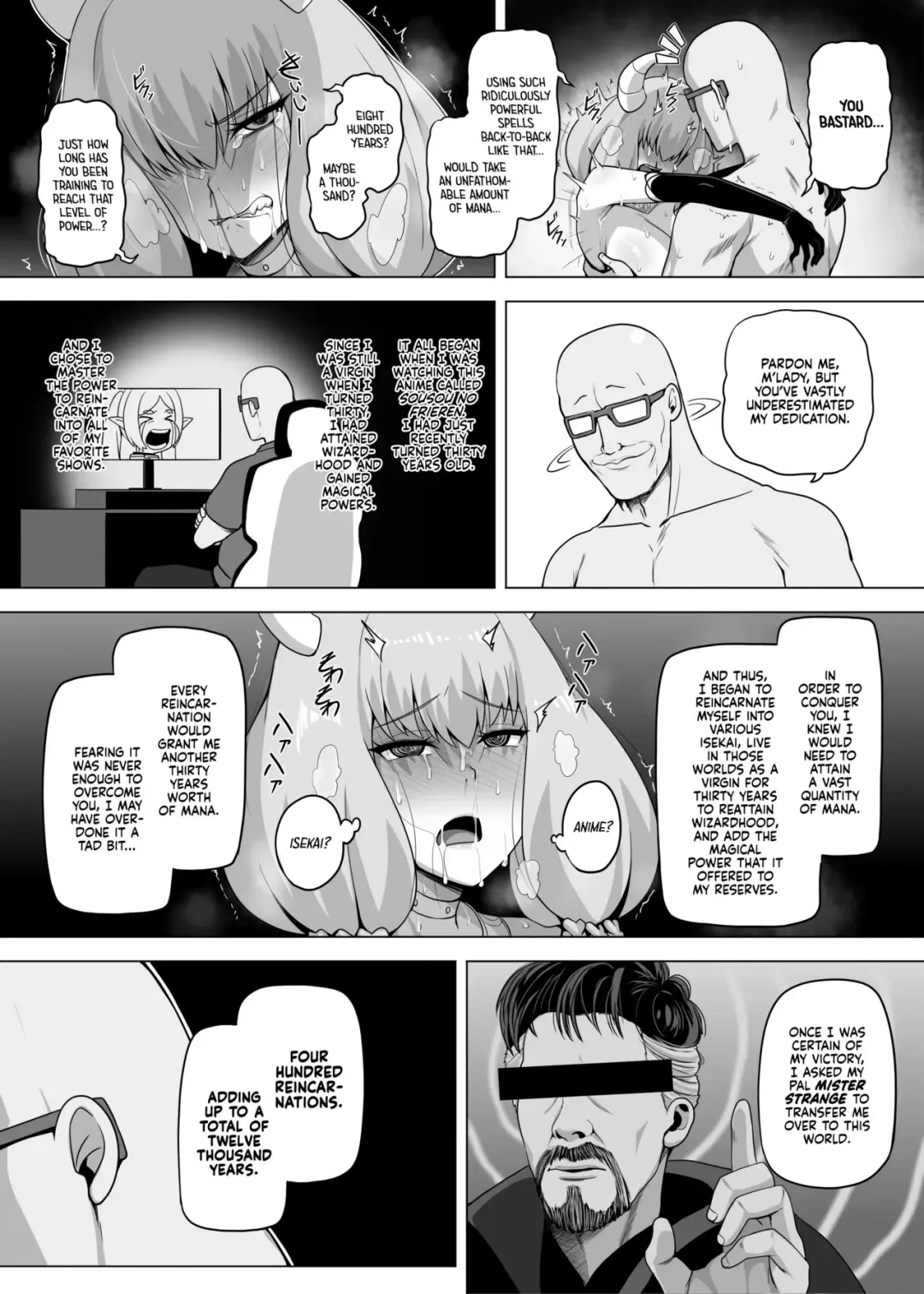 [Darkmaya] Aura to Ippatsu Yaru Tame Mechakucha Maryoku o Tamete Kimashita | I Saved Up Tons Of Mana For One Goal: To Blow My Load Inside Aura! (decensored) Fhentai - Page 12