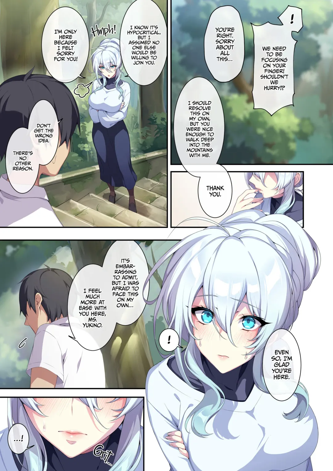 [Zeroshiki Kouichi] The Shy Snow Woman and the Cursed Ring Chapter 2 (uncensored) Fhentai - Page 12