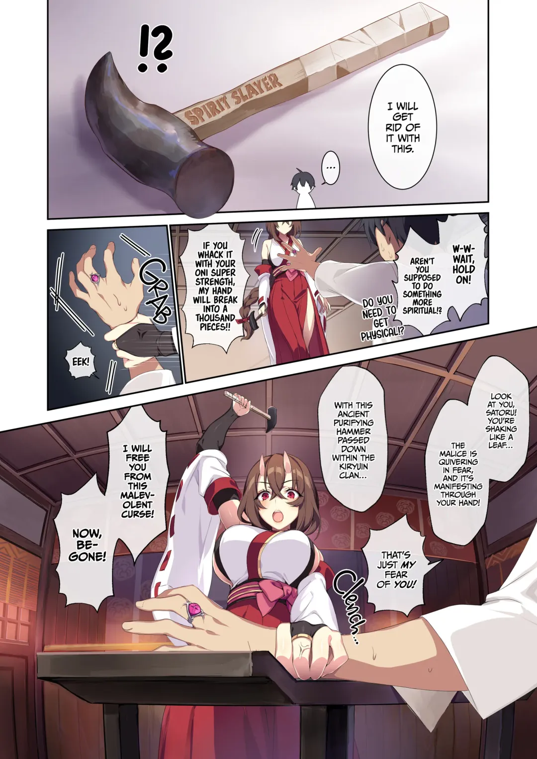 [Zeroshiki Kouichi] The Shy Snow Woman and the Cursed Ring Chapter 2 (uncensored) Fhentai - Page 26