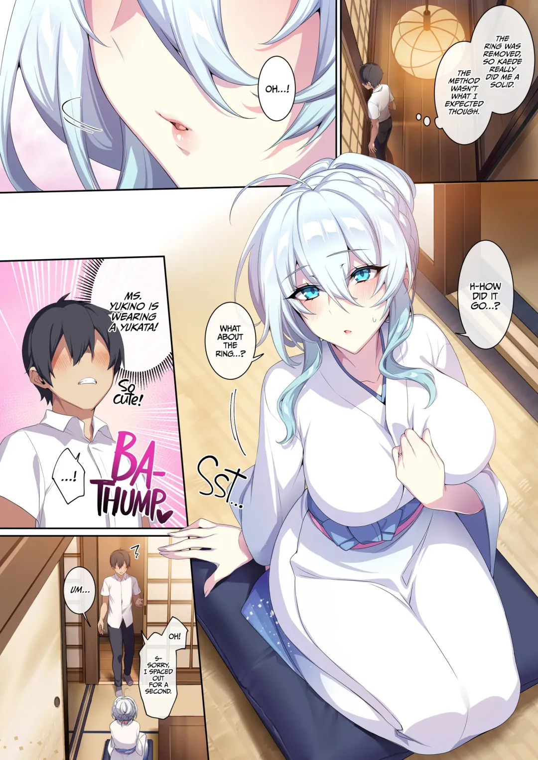 [Zeroshiki Kouichi] The Shy Snow Woman and the Cursed Ring Chapter 2 (uncensored) Fhentai - Page 53