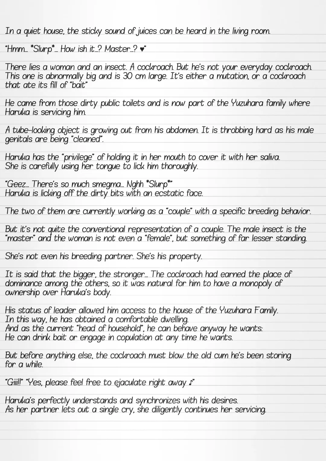 [Chiba Tetsutarou] Misuke's Short Stories 4 - Haruka & Vermin Fhentai - Page 12