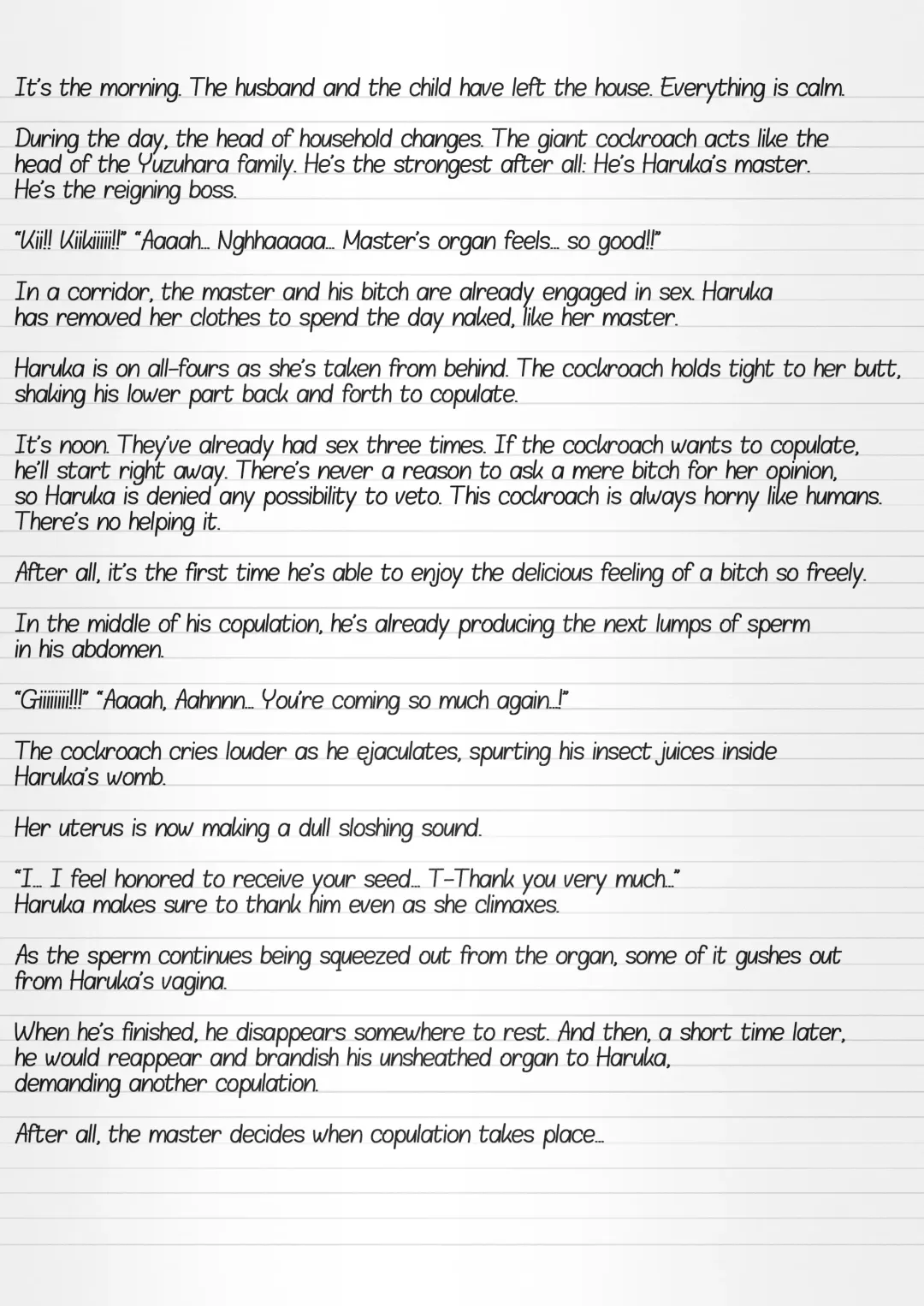 [Chiba Tetsutarou] Misuke's Short Stories 4 - Haruka & Vermin Fhentai - Page 15