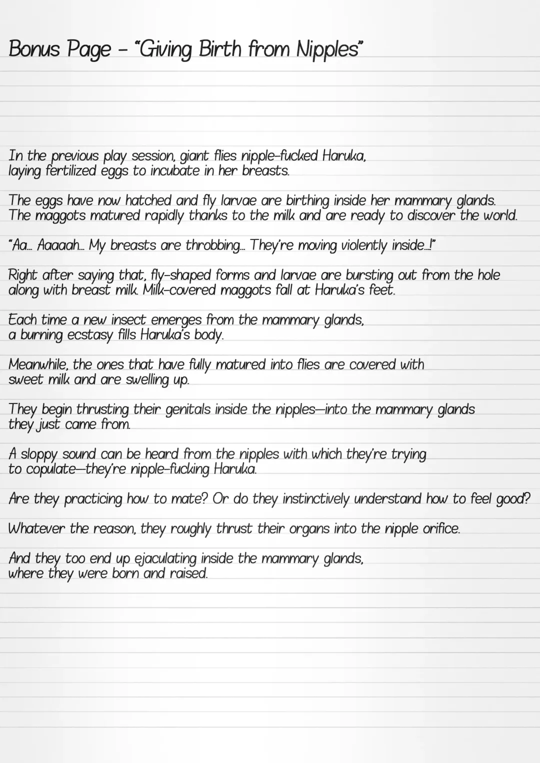 [Chiba Tetsutarou] Misuke's Short Stories 4 - Haruka & Vermin Fhentai - Page 20