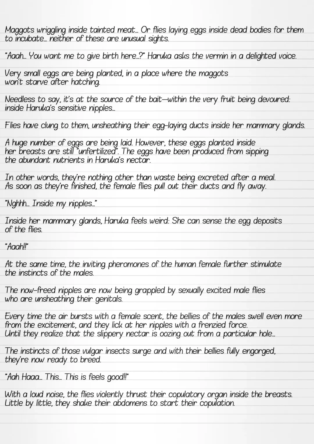 [Chiba Tetsutarou] Misuke's Short Stories 4 - Haruka & Vermin Fhentai - Page 7