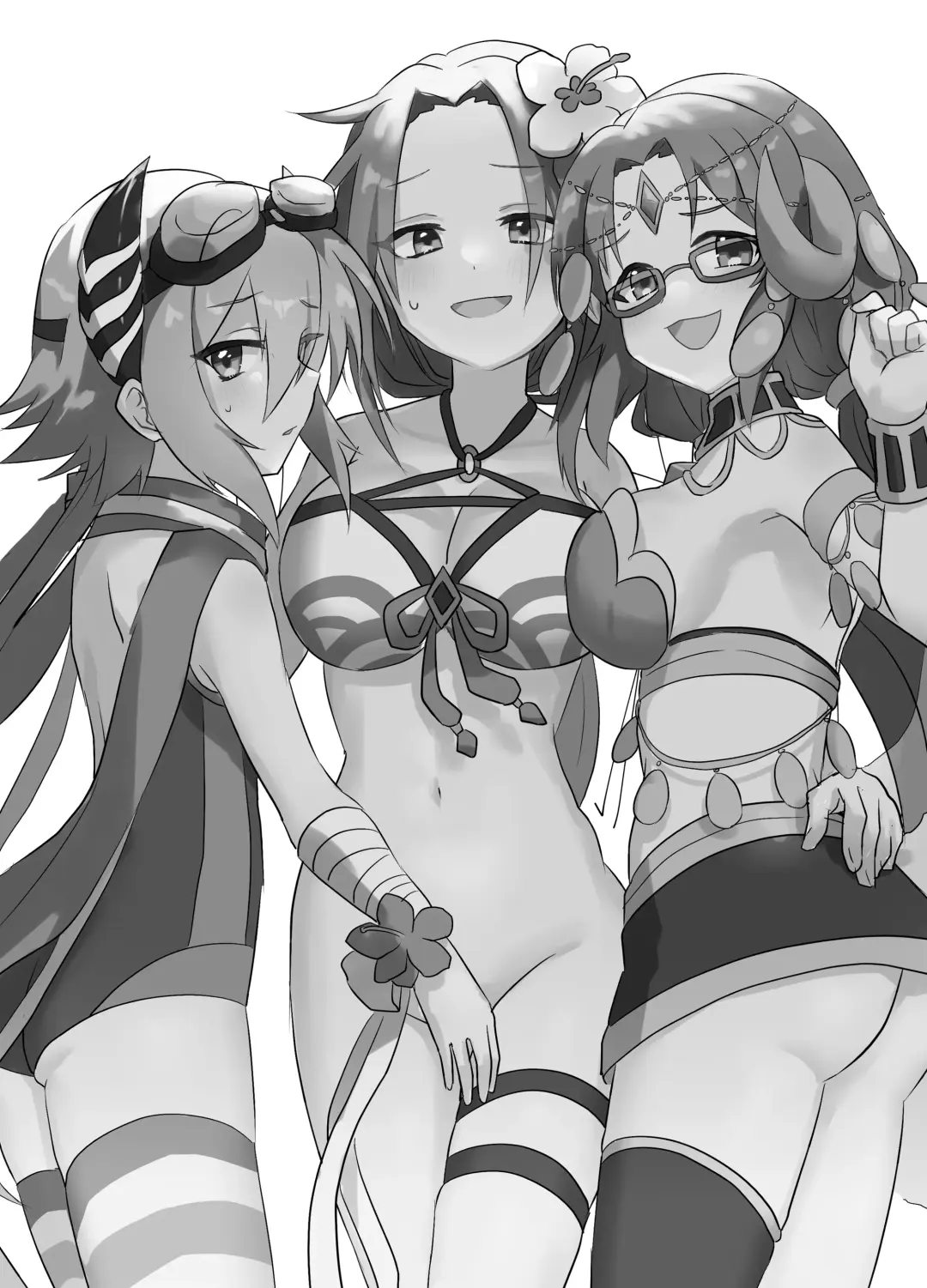 [Tnd] Natsu wa Yappari Atsui kara Okashiku Nacchatte mo Shikatanai desu ne Fhentai - Page 2