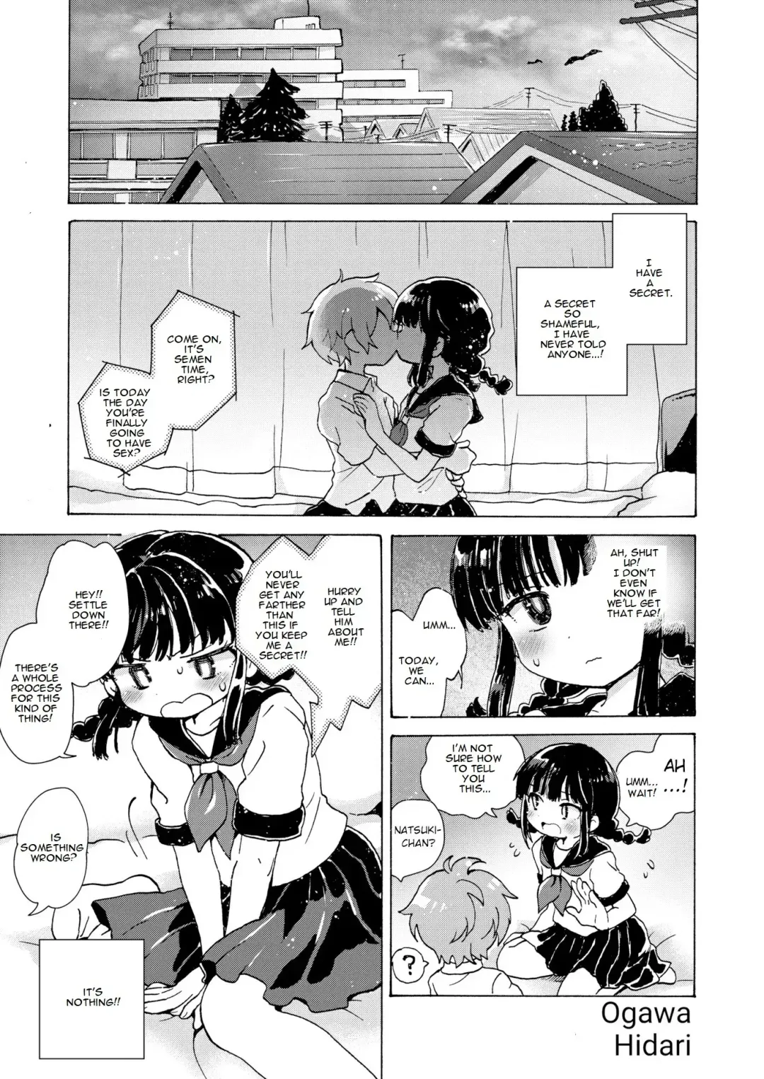 [Ogawa Hidari] Chitsu no Naka kara Konnichiwa!! - Hello From The Hole of Love!! Fhentai - Page 1