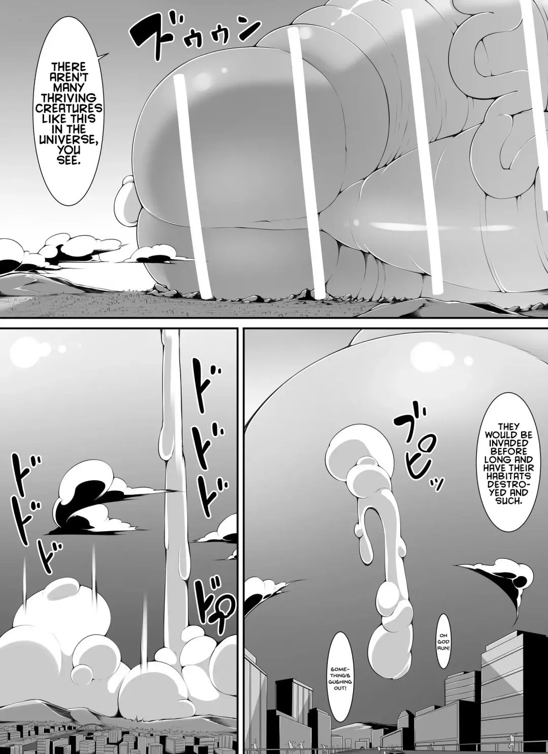 [Toka] Chou Ookii Uchuujin ga Ojamashimasu | A Grand Gigantic Alien Welcomes Herself In Fhentai - Page 23