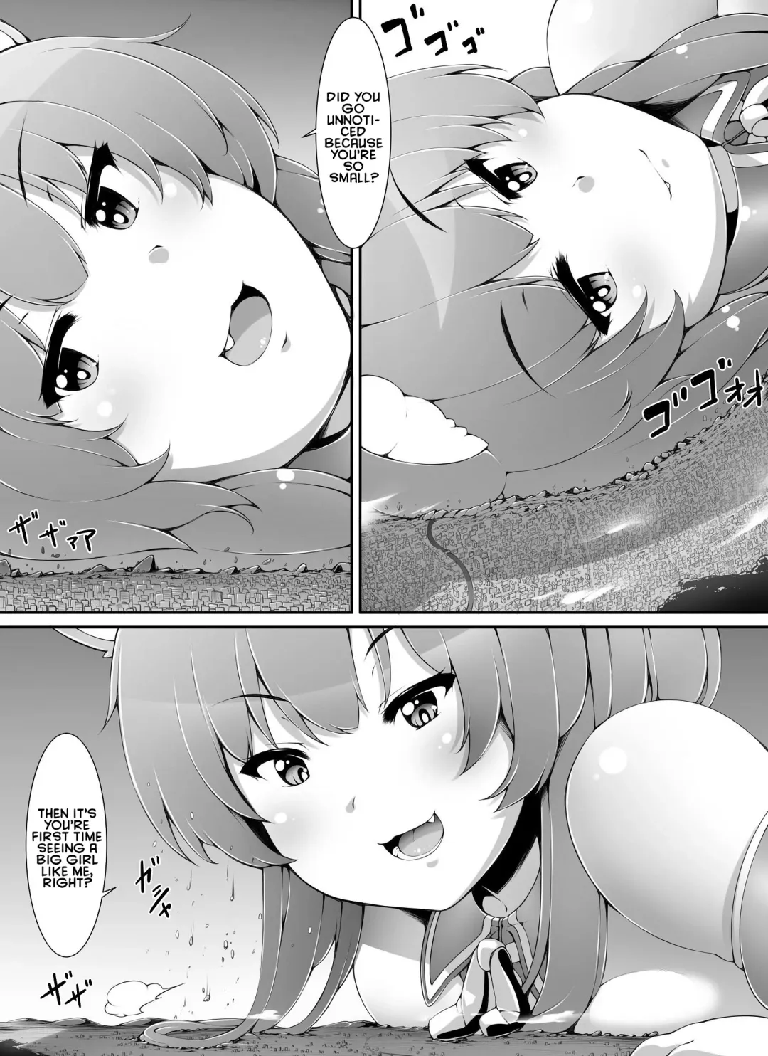 [Toka] Chou Ookii Uchuujin ga Ojamashimasu | A Grand Gigantic Alien Welcomes Herself In Fhentai - Page 24
