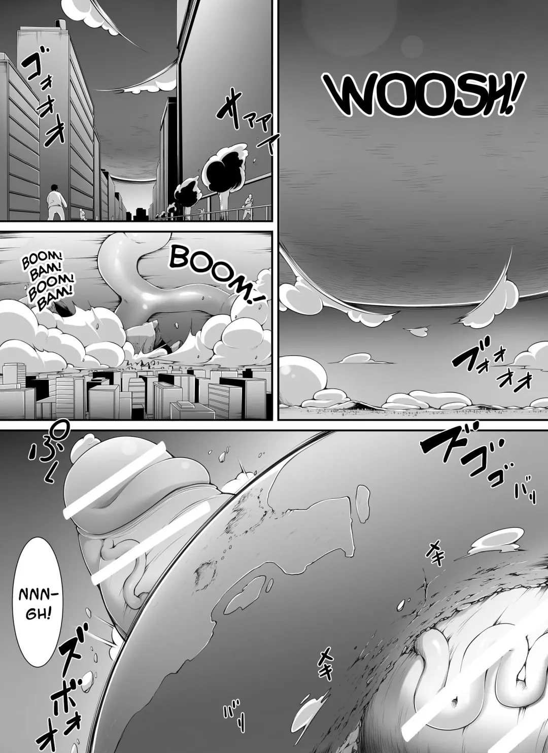 [Toka] Chou Ookii Uchuujin ga Ojamashimasu | A Grand Gigantic Alien Welcomes Herself In Fhentai - Page 33