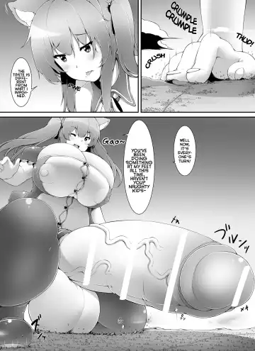 [Toka] Chou Ookii Uchuujin ga Ojamashimasu | A Grand Gigantic Alien Welcomes Herself In Fhentai - Page 15