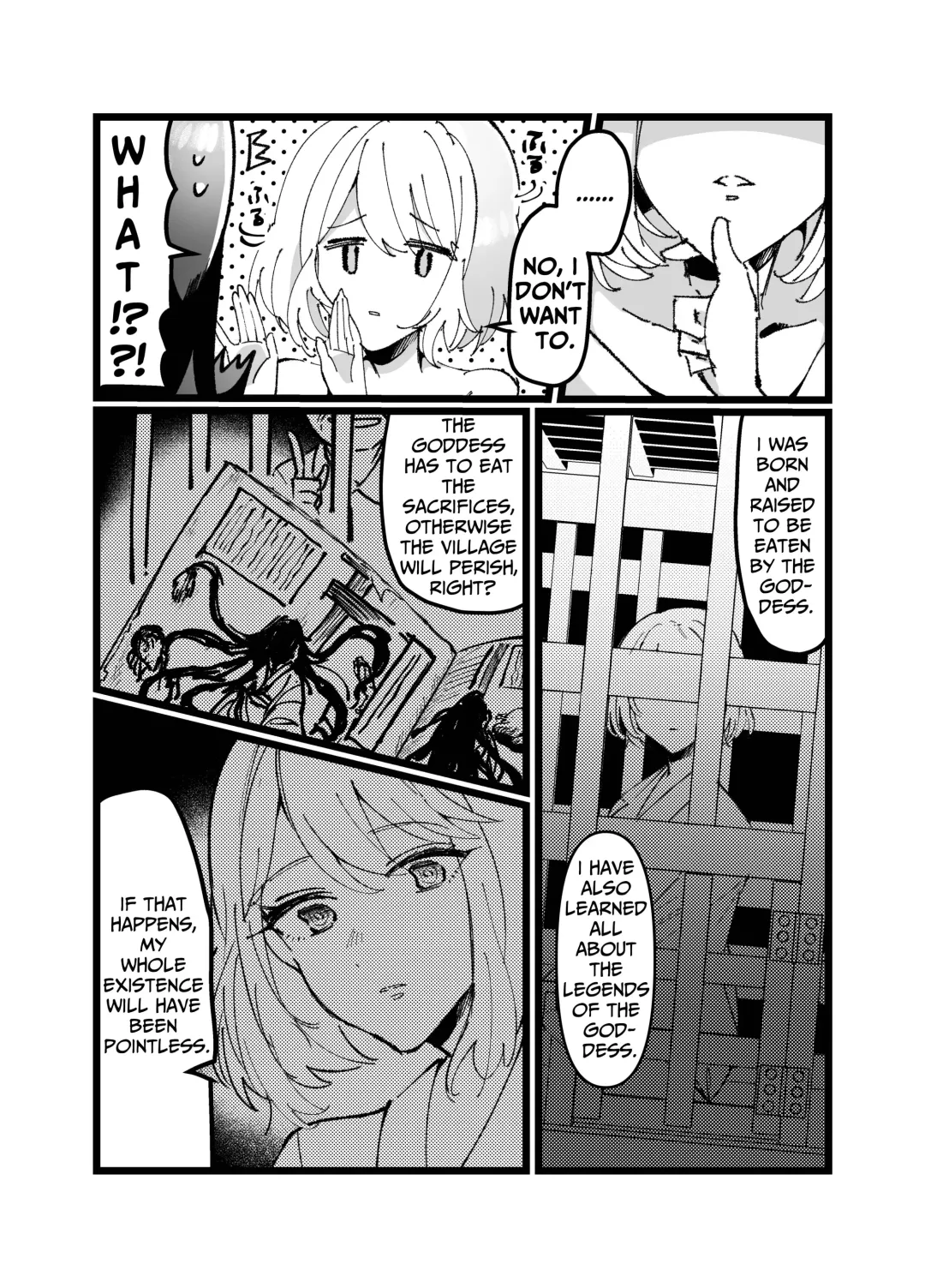 Jashin-sama no Ikenie ~Shokushu to Inmon de Muchi na Ikenie o Kairaku Metori~ | Sacrifice for the Evil God ~Ignorant Sacrificial Lamb's Tentacle & Lewd Crest Pleasure Wedlock~ Fhentai - Page 10