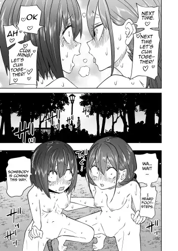 [Sakamoto Kafka] Hajimete no Roshutsu Gokko  | First Time Exhibitionism Play! Lesbian Sex Lovin' University Girls Fhentai - Page 27