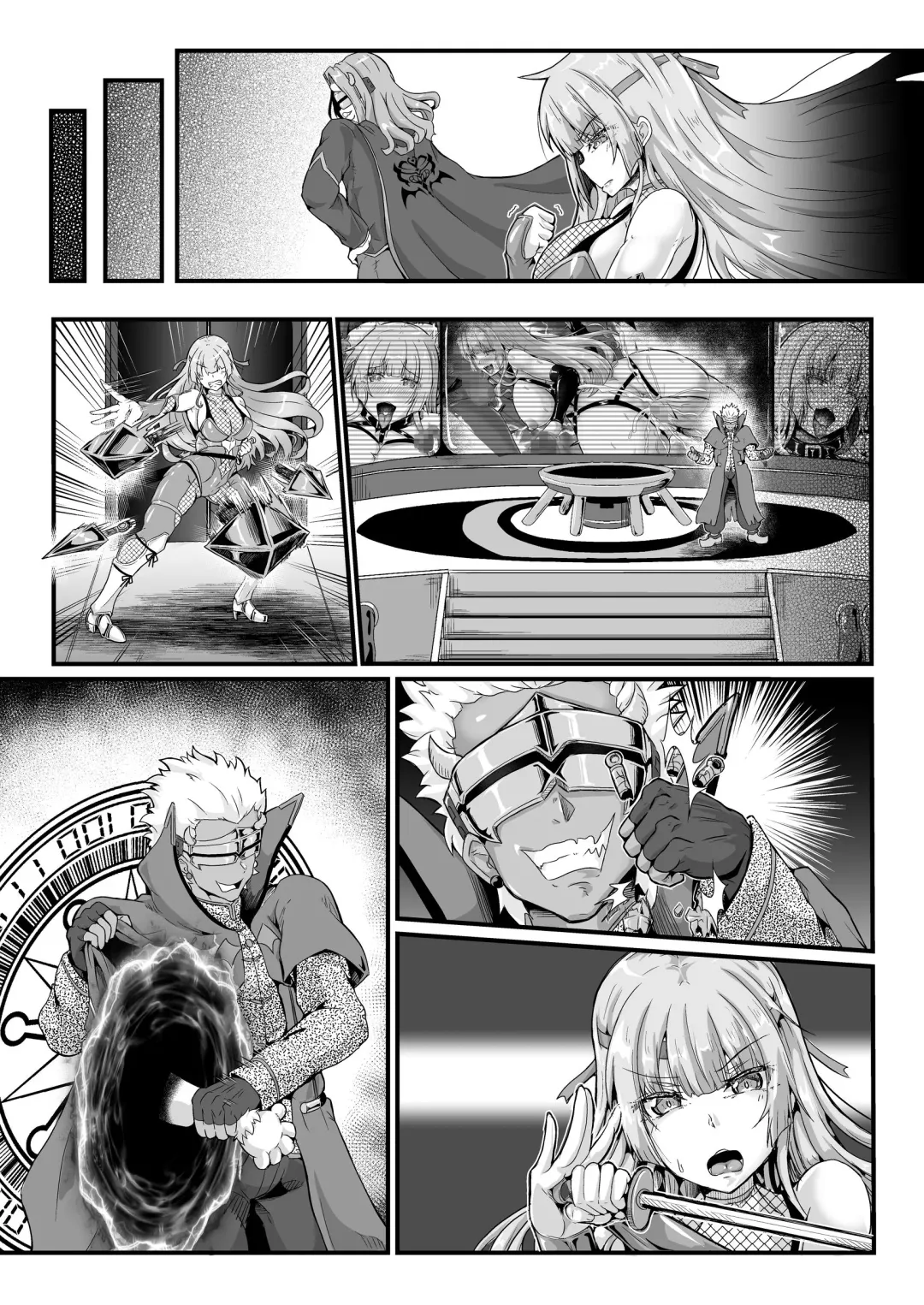 [Misakana] Taimanin Alicia no Junan ~Youma ni Haiboku Shita Taimanin wa Akuochi Sennou Choukyou~ Fhentai - Page 44