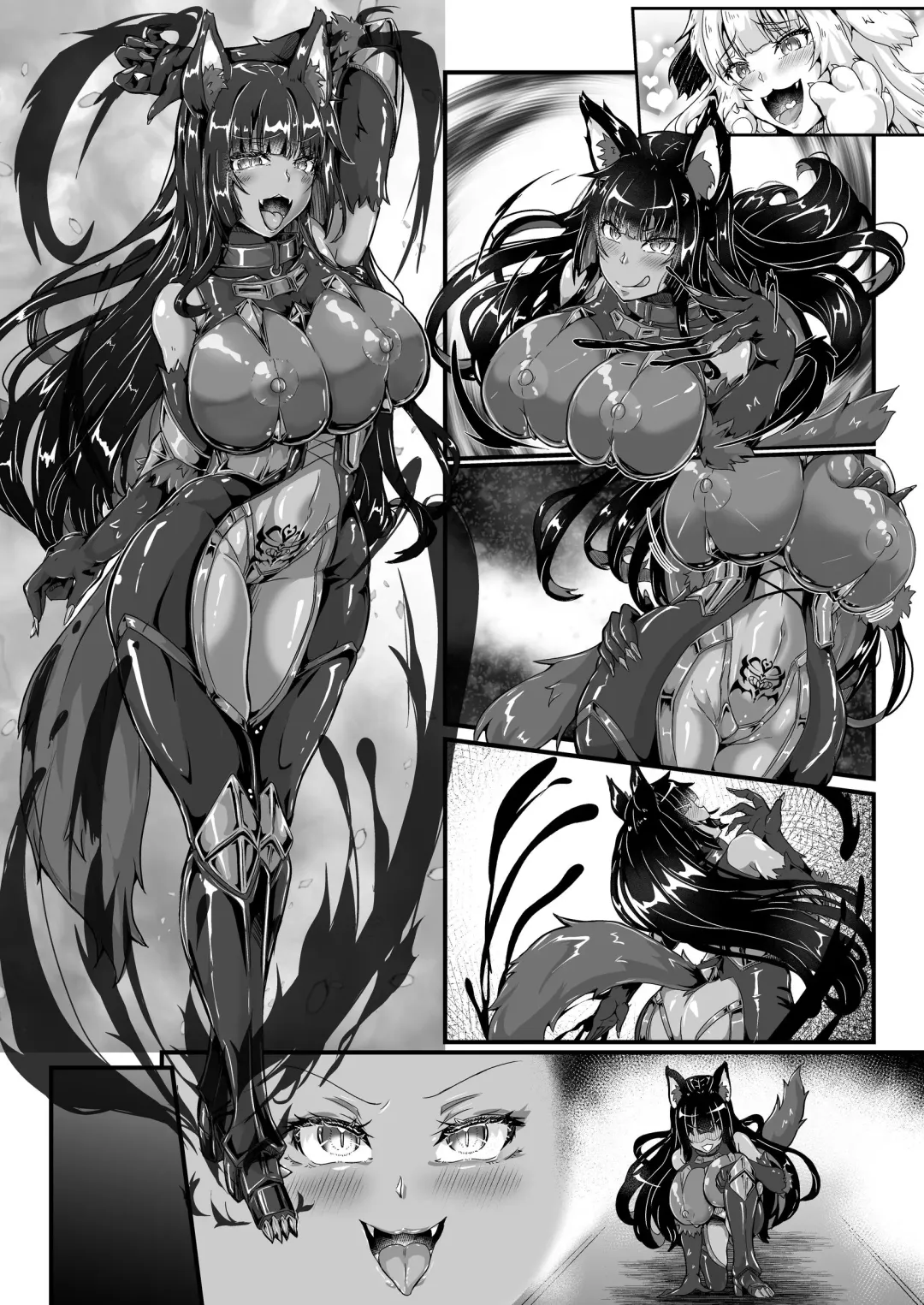 [Misakana] Taimanin Alicia no Junan ~Youma ni Haiboku Shita Taimanin wa Akuochi Sennou Choukyou~ Fhentai - Page 63