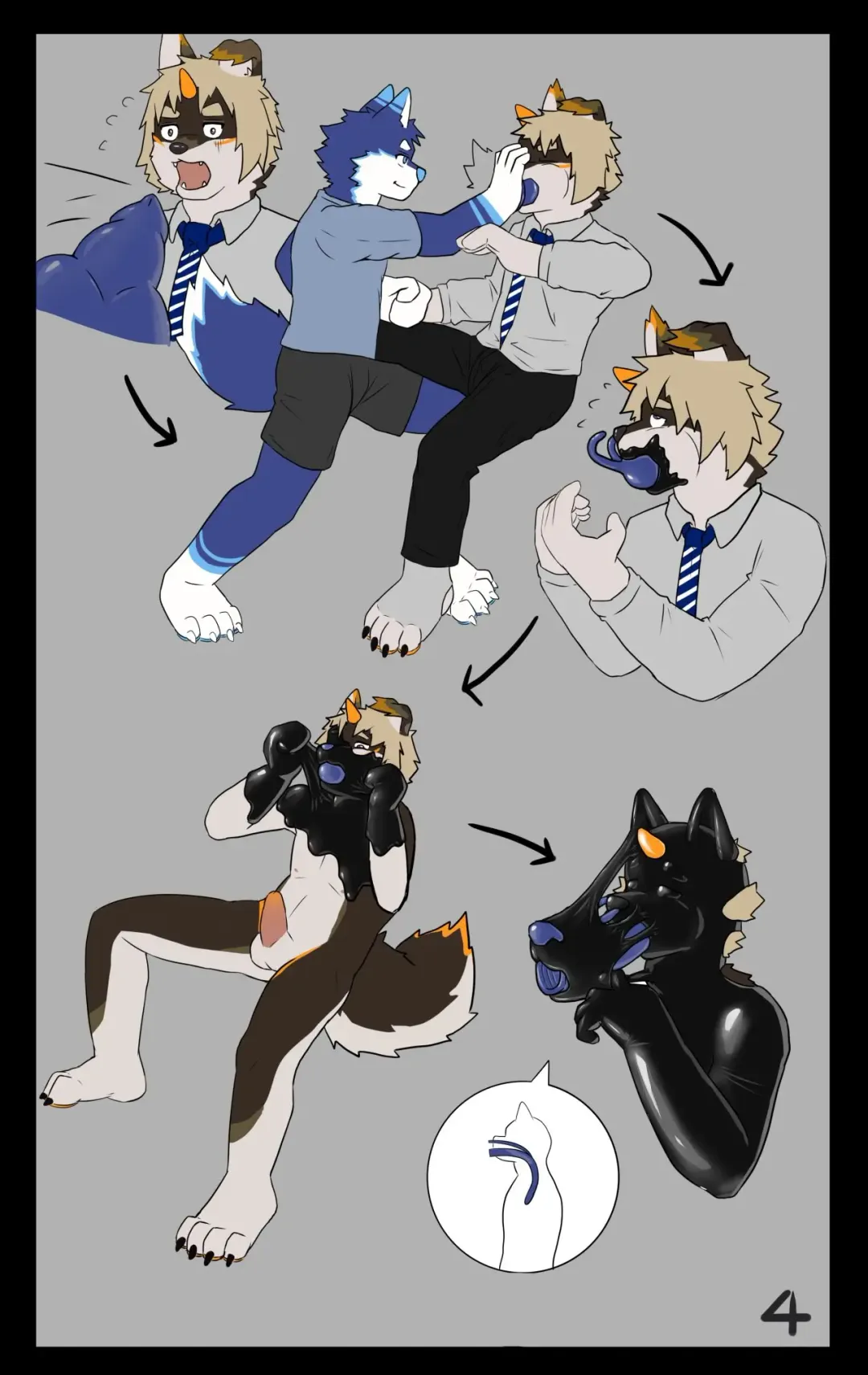 [Blue Wolf] Unexpected Fhentai - Page 5