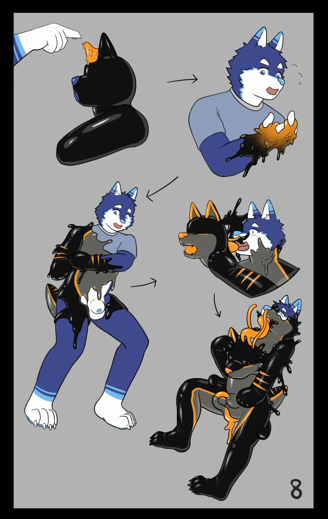 [Blue Wolf] Unexpected Fhentai - Page 9