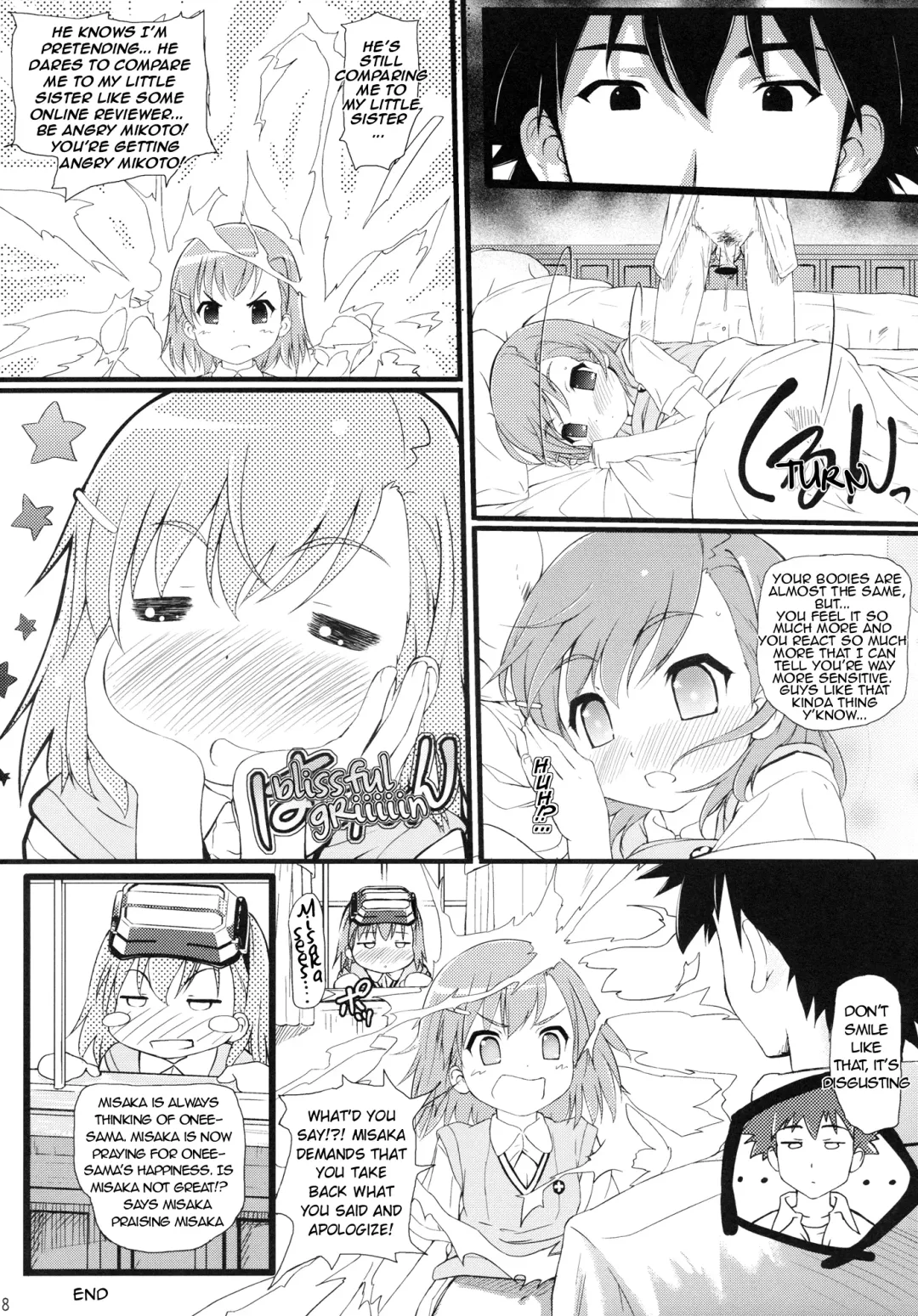 [Komamemaru] Sennyuu! Ajikurabe! Railgun! | Infiltration! Comparison! Railgun! Fhentai - Page 18