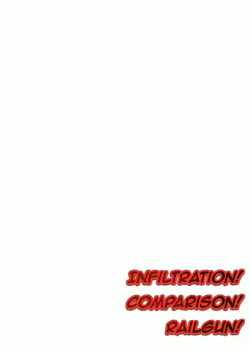 [Komamemaru] Sennyuu! Ajikurabe! Railgun! | Infiltration! Comparison! Railgun! Fhentai - Page 2