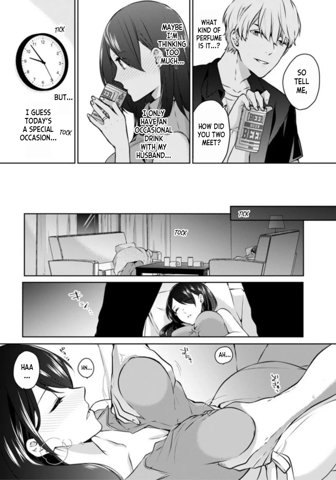 [Kani Itoh] Oi Ni Netorare Deisui Ecchi "Irerareta dake de… Oku made Iccha...u!" 1 | Drunken NTR Sex with my Nephew "I came deep inside when he put it inside me..." Ch. 1 Fhentai - Page 9