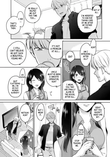 [Kani Itoh] Oi Ni Netorare Deisui Ecchi "Irerareta dake de… Oku made Iccha...u!" 1 | Drunken NTR Sex with my Nephew "I came deep inside when he put it inside me..." Ch. 1 Fhentai - Page 6