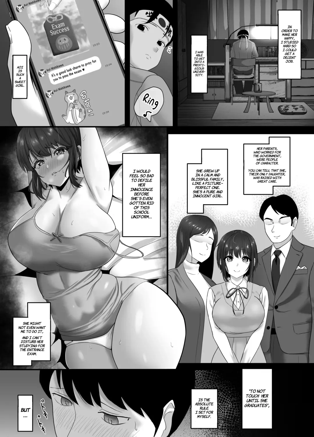 Ochi Muku ~Enkyori Renaichuu no Seijun Kanojo ga Charao ni Yogosareru Hanashi~ | Corrupted Innocence - A story about a long-distance, pure and innocent girlfriend being defiled by a playboy. Fhentai - Page 5