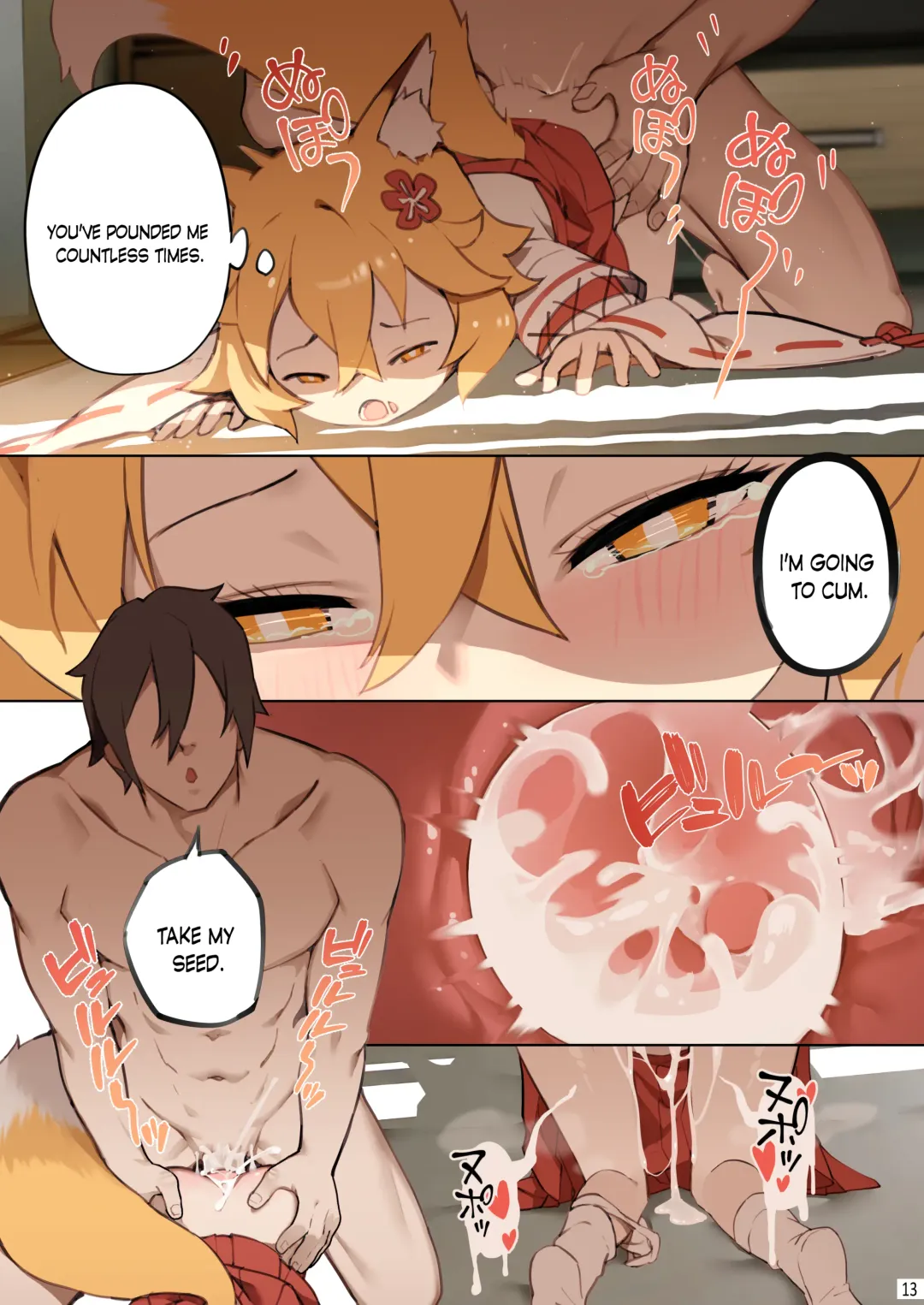 [Blvefo9] 800-Nen no Yakusoku | 800 Years Promise (decensored) Fhentai - Page 14
